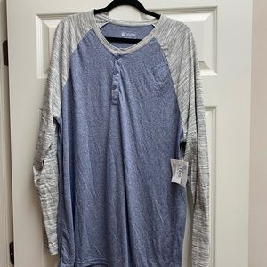 LuLaRoe Mark Long Sleeve Men’s Tee T-Shirt NWT LLR